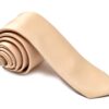 Slim Beige Champagne Nude Necktie for Suits Slim Beige Champagne Nude Necktie for Suits
