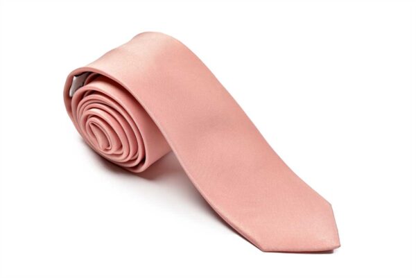 Premium Slim Dusty Pink Blush Pink Necktie for Suits