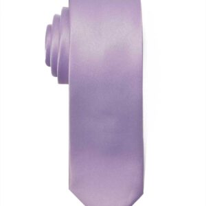 Men's Premium Slim Lavender Lilac Necktie for Suits
