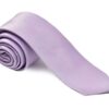 Premium Slim Lavender-Lilac Necktie for Suits & Tuxedos