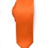 Men's Premium Slim Orange Necktie for Suits