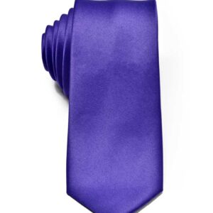 Premium Slim Purple? Necktie for Suits & Tuxedos