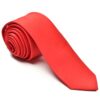 Premium Slim Red Necktie for Suits & Tuxedos Premium Slim Red Necktie for Suits & Tuxedos