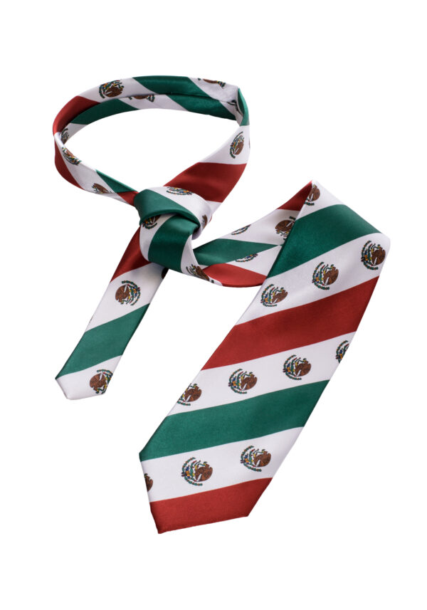 Mexico Flag Necktie Mexico Tie